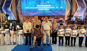 HUT Lalu Lintas ke-69, Ditlantas Polda Jatim Terus Tingkatkan Inovasi dan Kepedulian Sosial