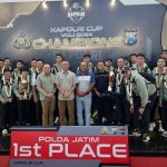 Kado di HUT Jawa Timur ke 79, Tim Voli Putra dan Putri Polda Jatim Raih Juara Kapolri Cup 2024