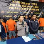 Polsek Karangpilang Berantas Pelaku Judi