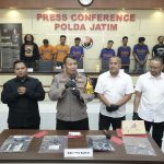 Jatanras Polda Jatim Tangkap Komplotan Spesialis Curanmor Lintas Wilayah