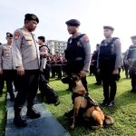Jelang Pelantikan Kepala Daerah, Polda Jatim Siapkan 706 Personel Anti Huru-hara