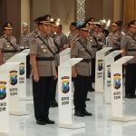 Kapolda Jatim Pimpin Sertijab Pejabat Utama dan Kapolres Jajaran di Gedung Mahameru